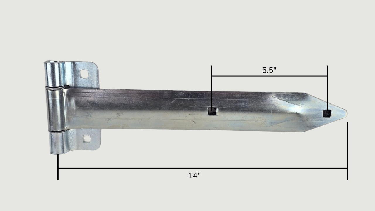 Product Details Imperial 20X27333A 14 Inch Side Door Hinge for Cargo Mate Enclosed Trailers